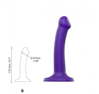 Dildo semi-realistic dual density b